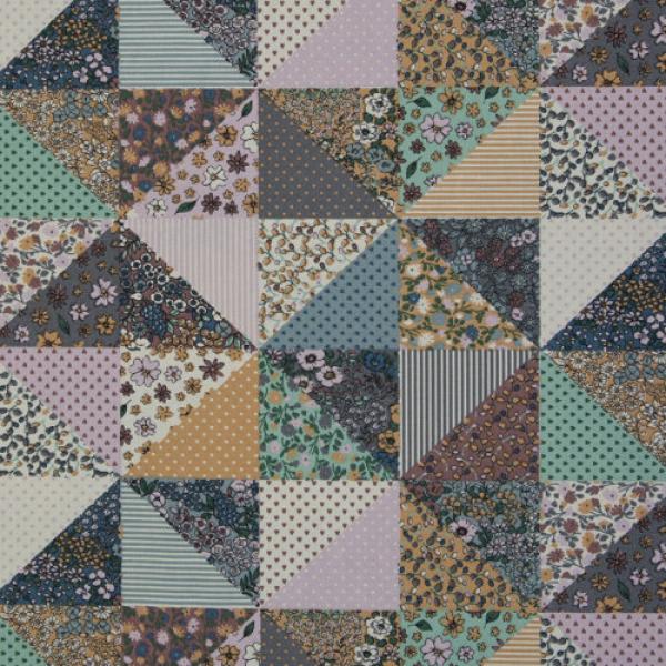 Dekodruck Swafing Patchwork Optik